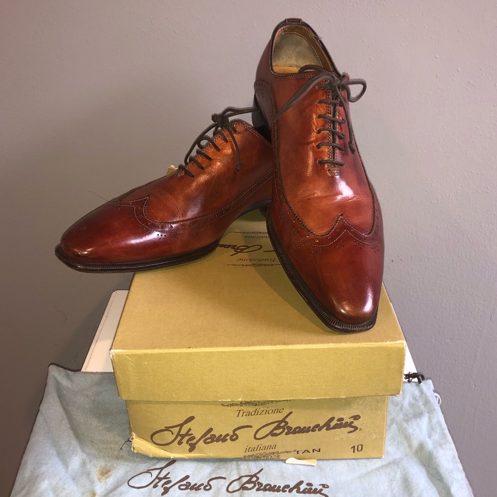 Stefano Branchini Rosewood Lace up Shoe
